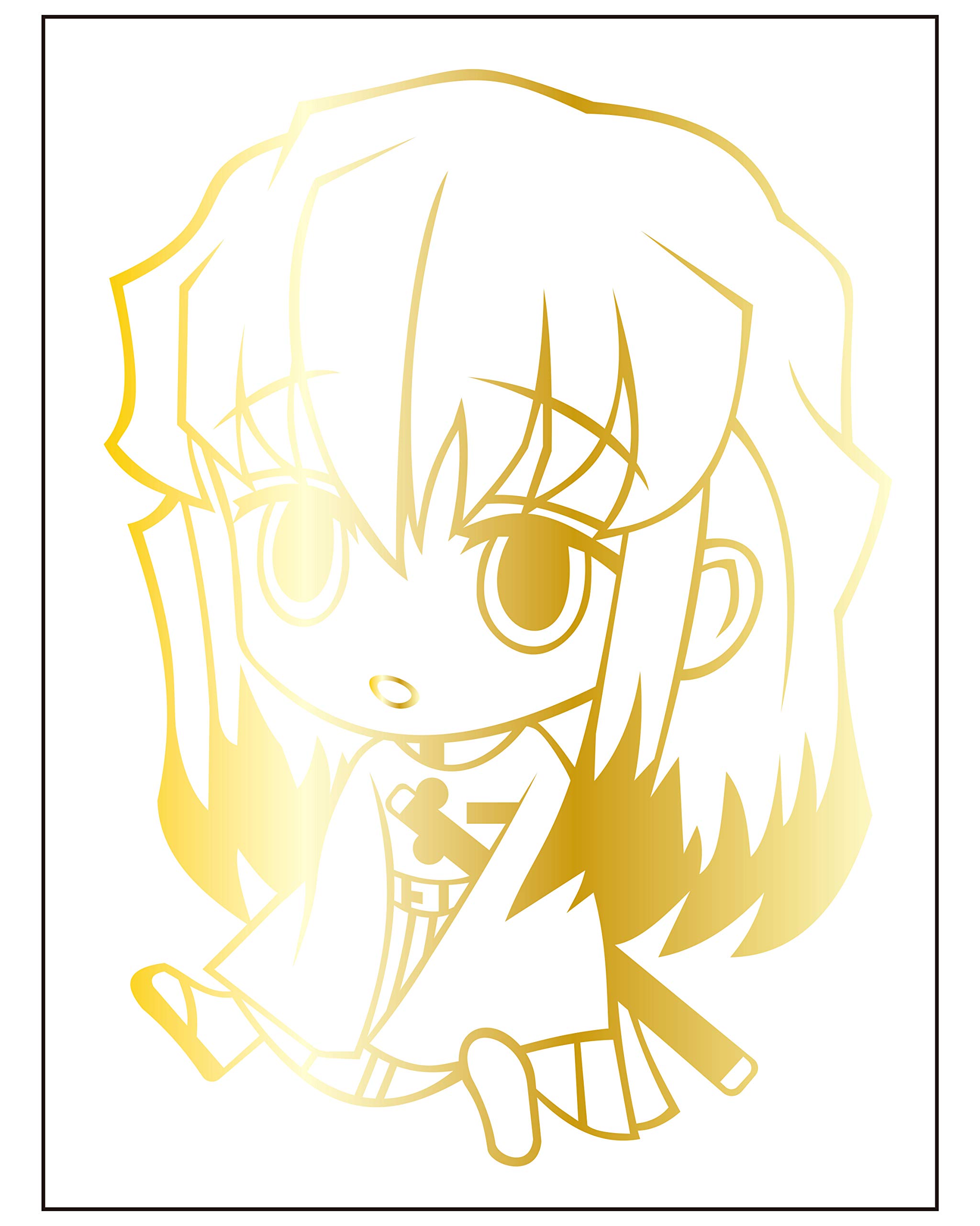 Amazon.co.jp: 時透無一郎 ちびキャラ カッティングステッカー 金