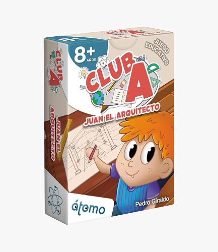Atomo Games Club A. Juan el Arquitecto. Juego Educativo +8 años Ideal para Trabajar la resolución de…