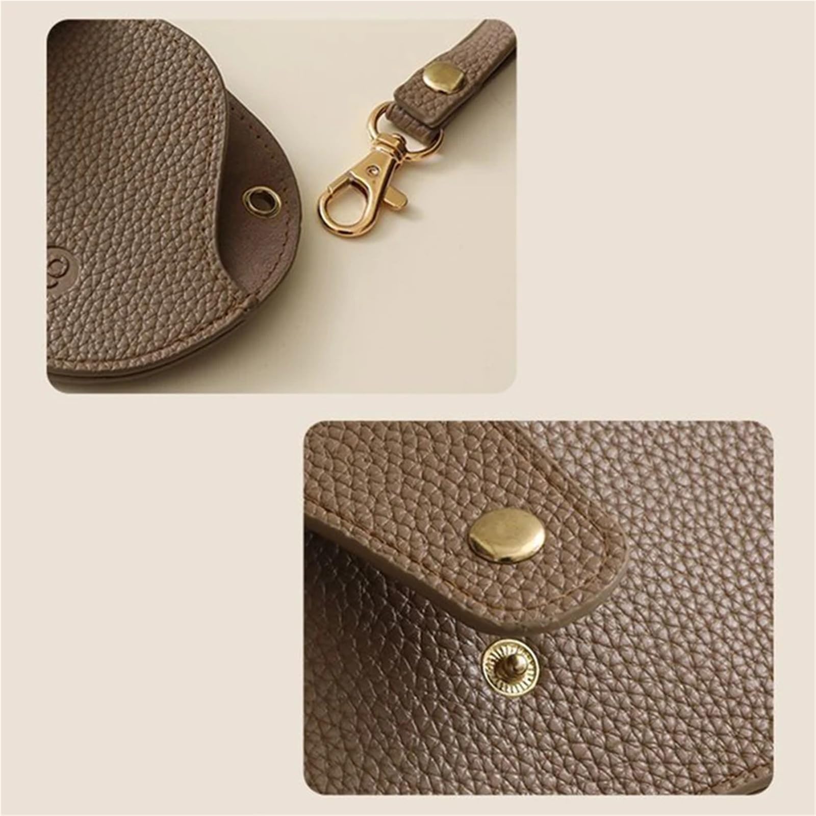 Funda Gafas Blanda Bolsa de almacenamiento gafas cuero PU