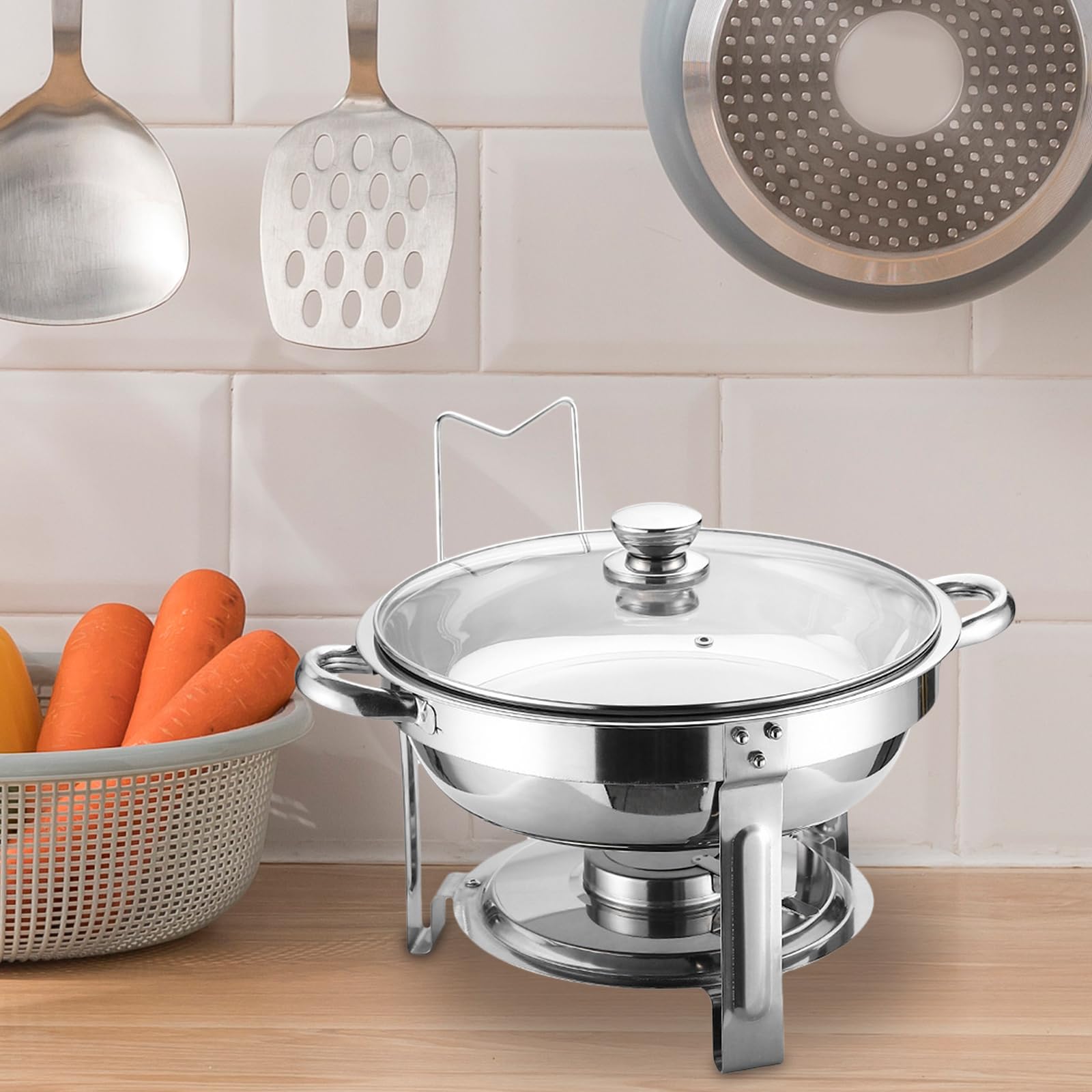 Bxzzuis 保温鍋 チェーフィングディッシュ ビュッフェサーバー