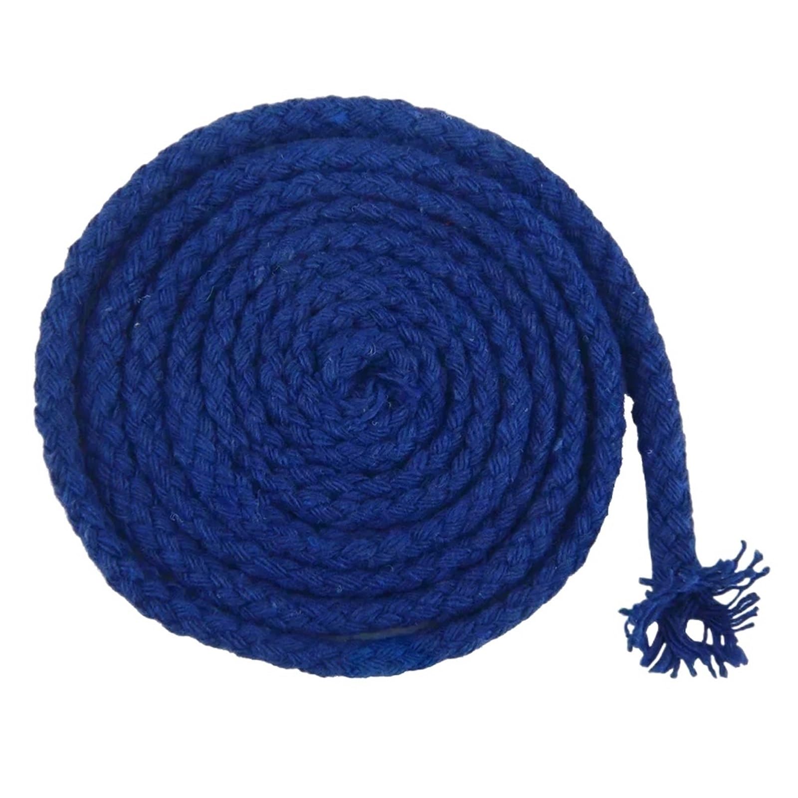 Cotton Macrame Cord 20M 5/7mm Twisted Cotton Cords Braided String Ropes Bag Strap Rope Clothes Home Textile Macrame Thread Cord Sewing Accessories(RoyalBlue,7mm)