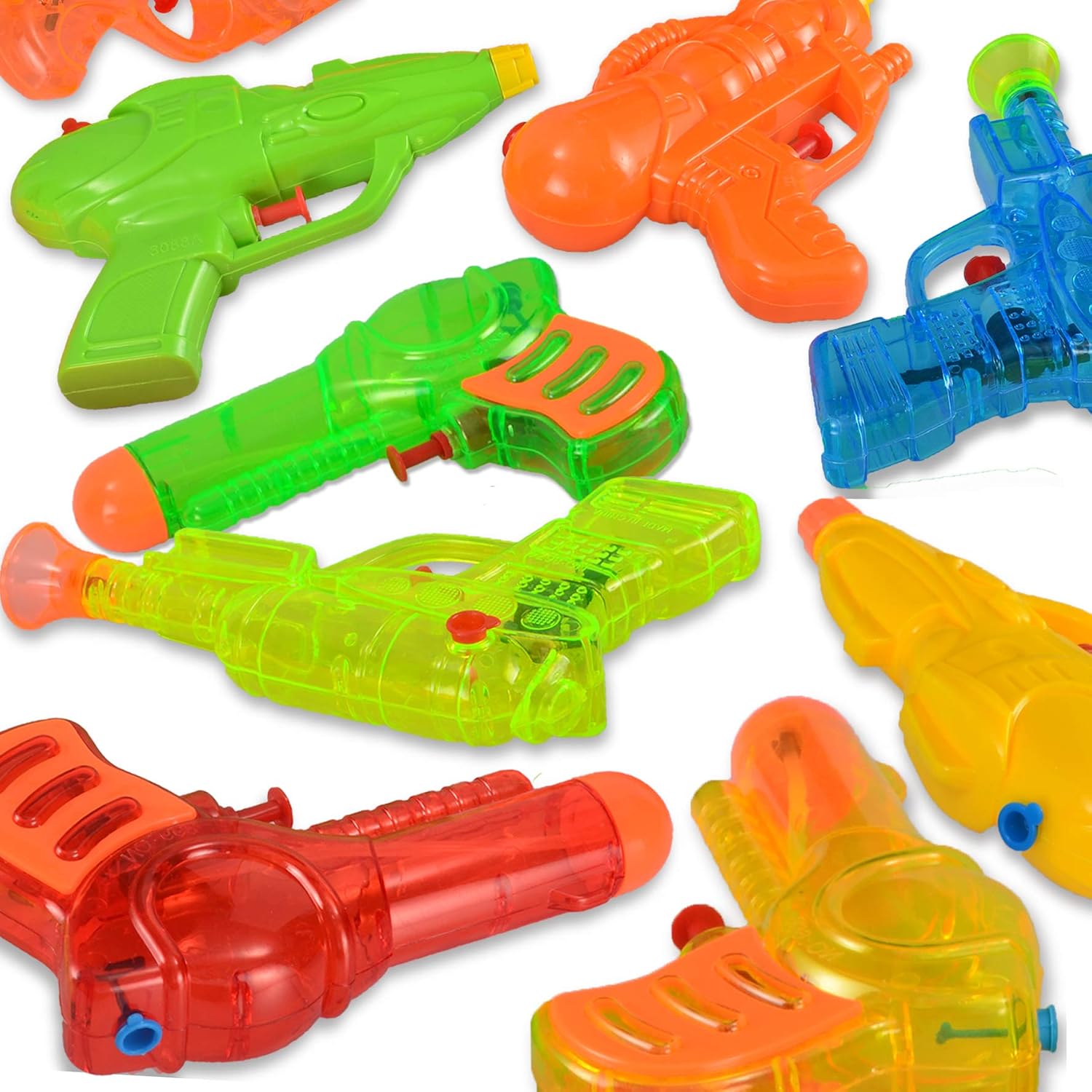 JOYIN 24 Pack Assorted Water Gun Water Blaster Soaker Summer Swimming Pool Beach Toy Water Squirt Water Fight Toys