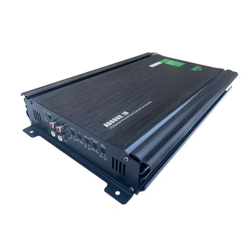 Miniatura 4 de Audio360 AD6000.1 Amplificador de audio monobloque para automóvil, 6000 W de potencia máxima, amplificador compacto de subwoofer estable de clase D