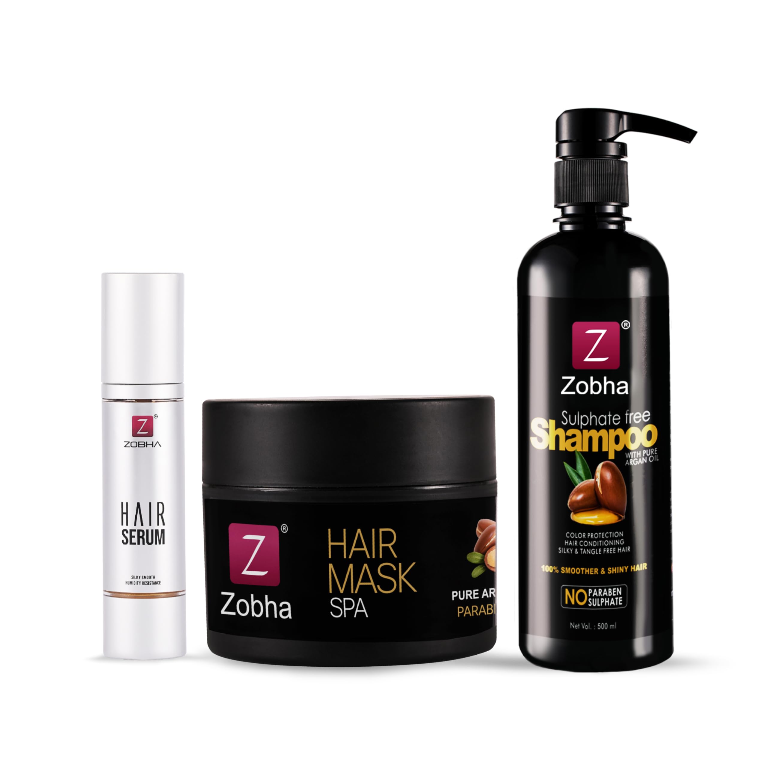 Chemically Treated Hair Care Set: Nourish and Restore with Sulfate-Free Shampoo, Rejuvenating Hair Mask, and Luxurious Hair Serum for Beautiful, Vibrant Locks-image-13