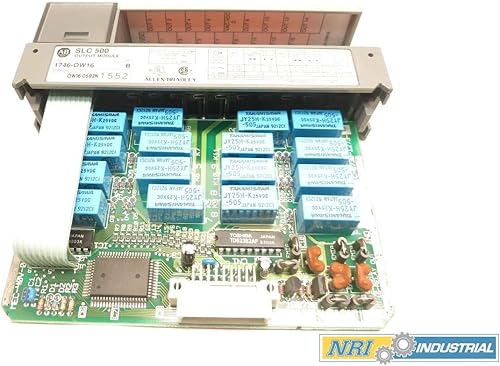 ALLEN BRADLEY 1746-OW16 PLC MODULE