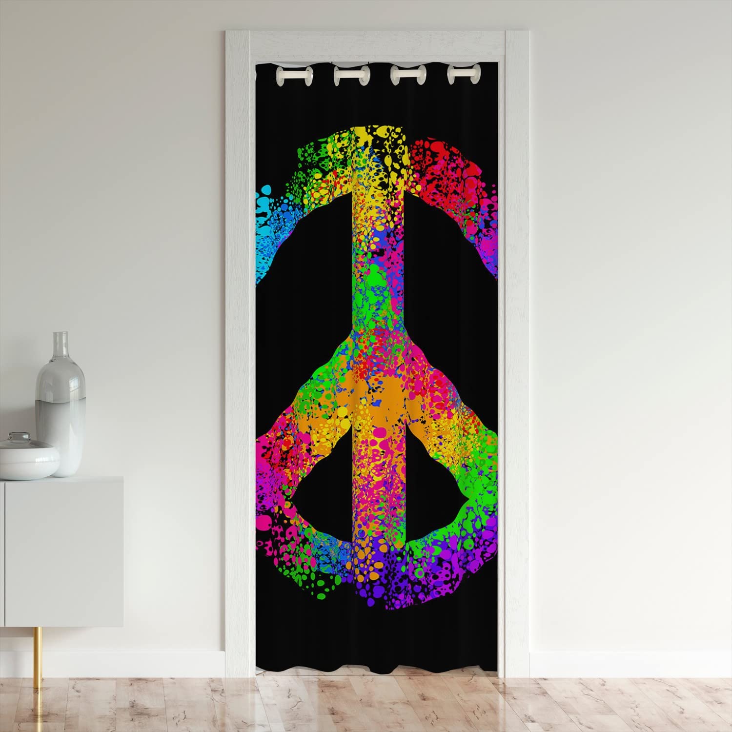 Rideau de porte multicolore : la solution pour séparer et décorer votre cuisine