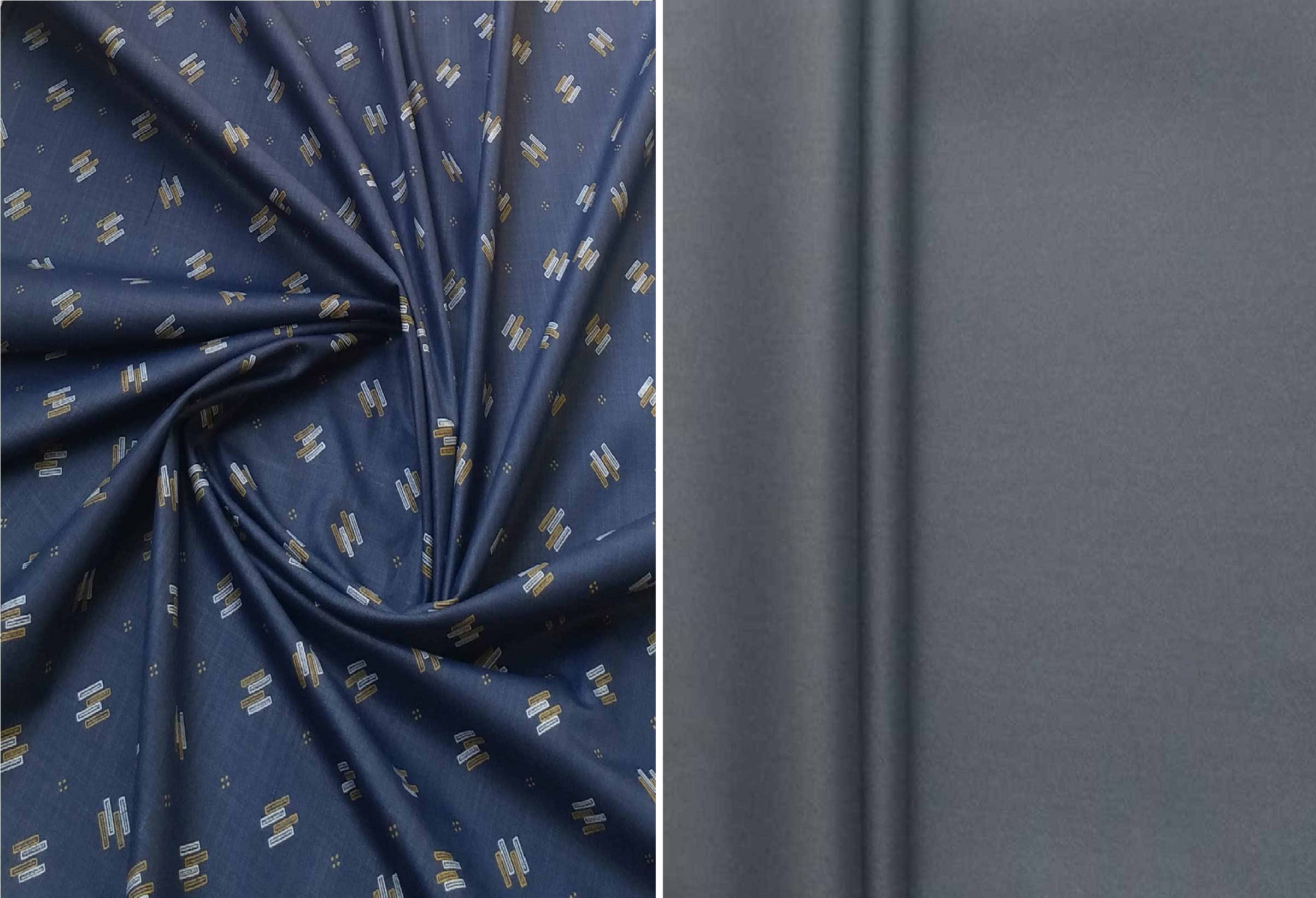 Pri & Su CottLinn Combo fo Cotton Printed Shirt 70008 & Trouser 90005-image-42