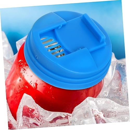 Miniatura 6 de Hemoton 2 tapas a prueba de salpicaduras para latas y bebidas, tapas de latas de soda, tapas de latas de soda, tapas de refrescos, jugos, prácticas