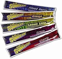 Sqwincher Sqweeze: Electrolyte Replenishing Freezer Pops, Assorted, Pack of 10