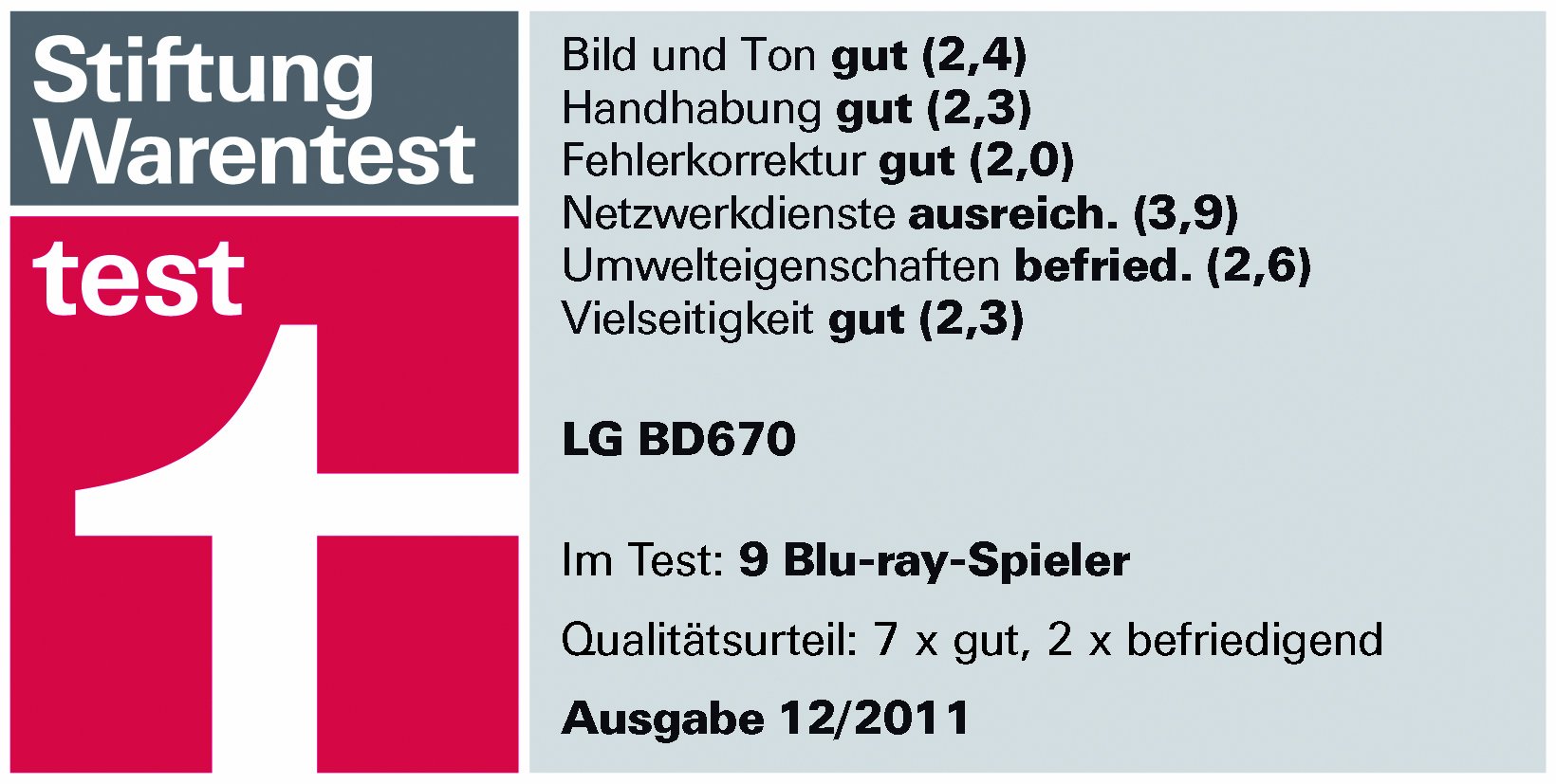 LG BD670 Lecteur DVD Blu-Ray Noir