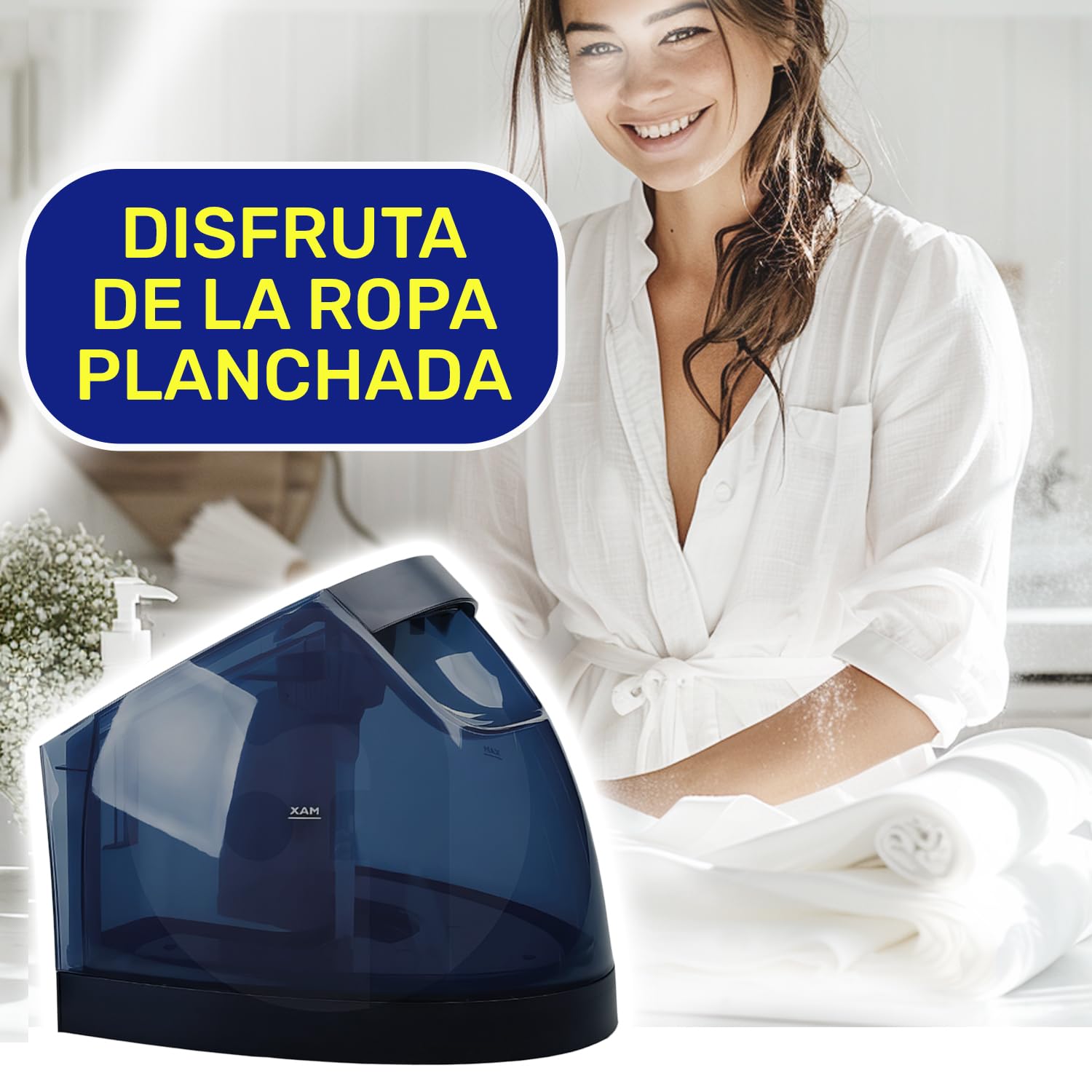 Deposito Agua para Centro de Planchado con Código Original 996510077049 para Philips HI5917 HI5910 HI5916 - MADE IN EU - Garantía de 10 Años - MONTERAL