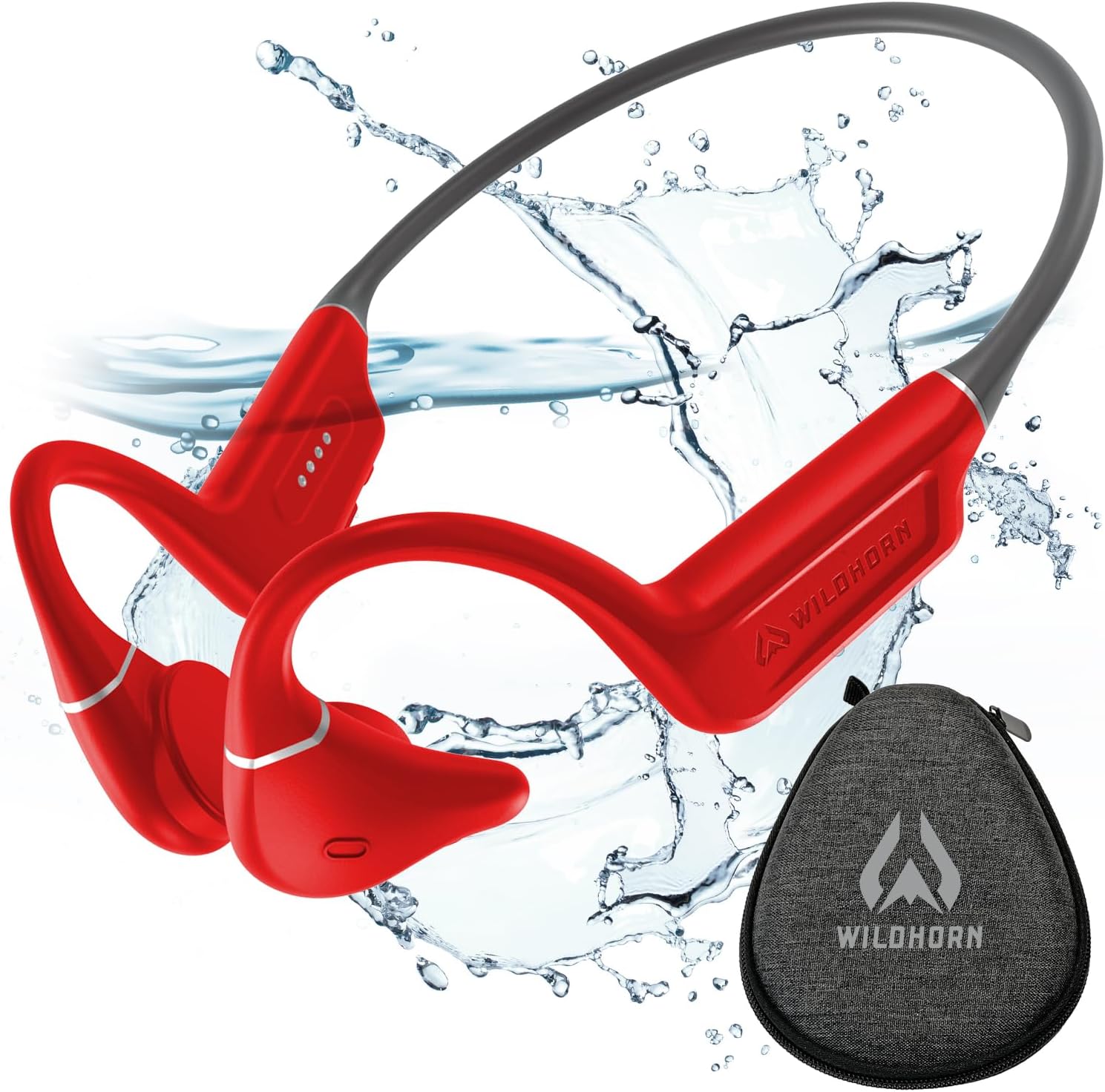 Wildhorn Crank Bone Conduction Swimming Headphones