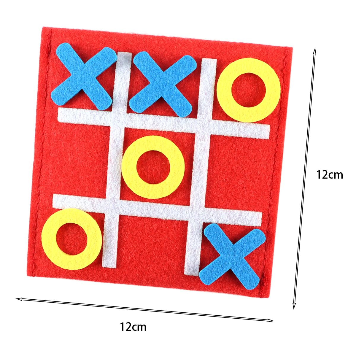 WANGCL 16 sztuk Tic Tac Toe Game, kolorowa gra Tic Tac Town, torba na przyjęcie urodzinowe dla dzieci, zabawka edukacyjna, odpowiednia na urodziny, dzień dziecka, do domu, szkoły, na imprezę