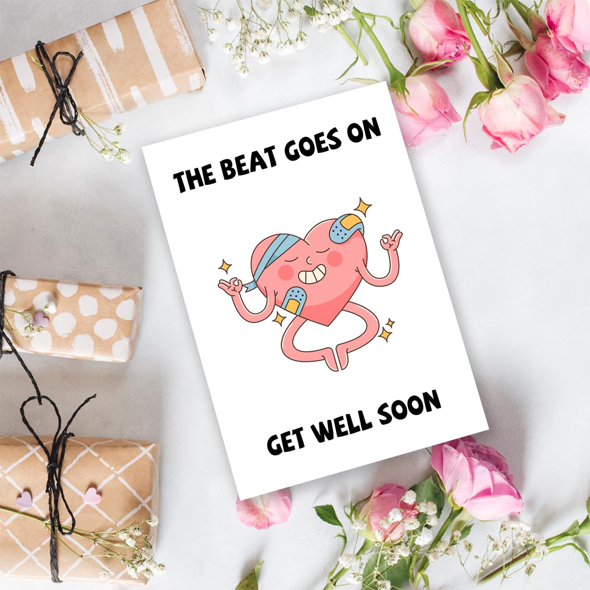 Zabawna karta Get Well