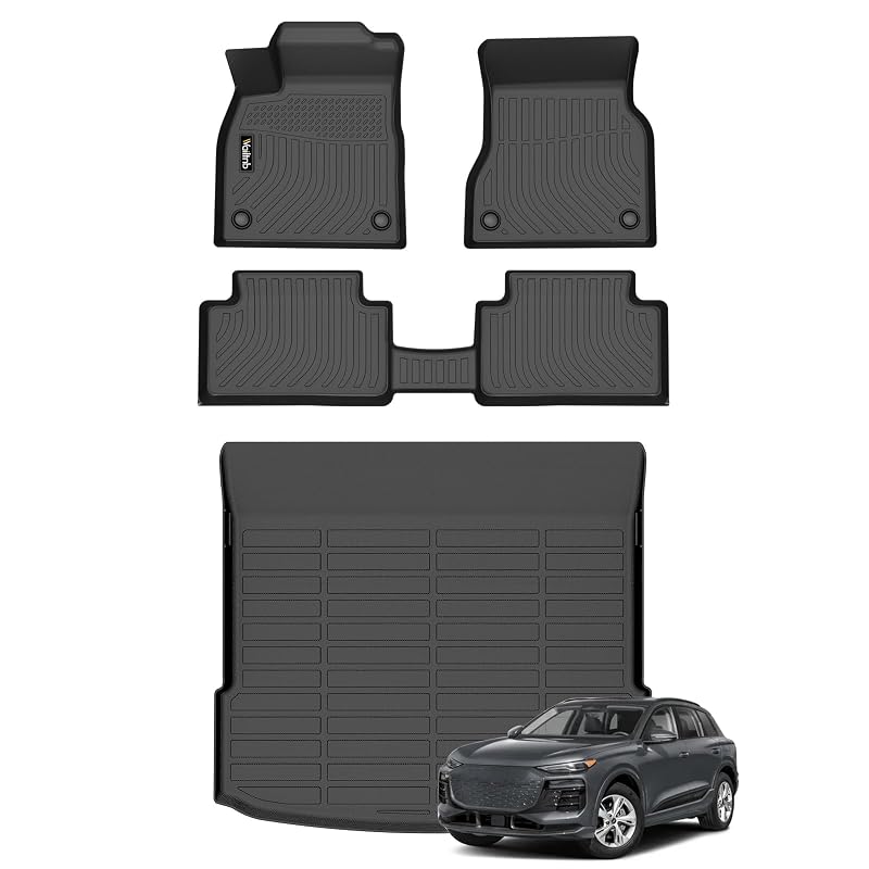 Kit de Tapetes Automotivos e Tapete de Porta-Malas para Audi Q6 e-tron e SQ6 e-tron 2025–2026 Wailtnb