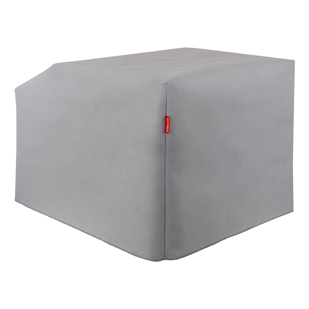 housse de protection antipoussière ajustée compatible avec imprimante Brother MFC L2860DWE - gris. Made in Germany