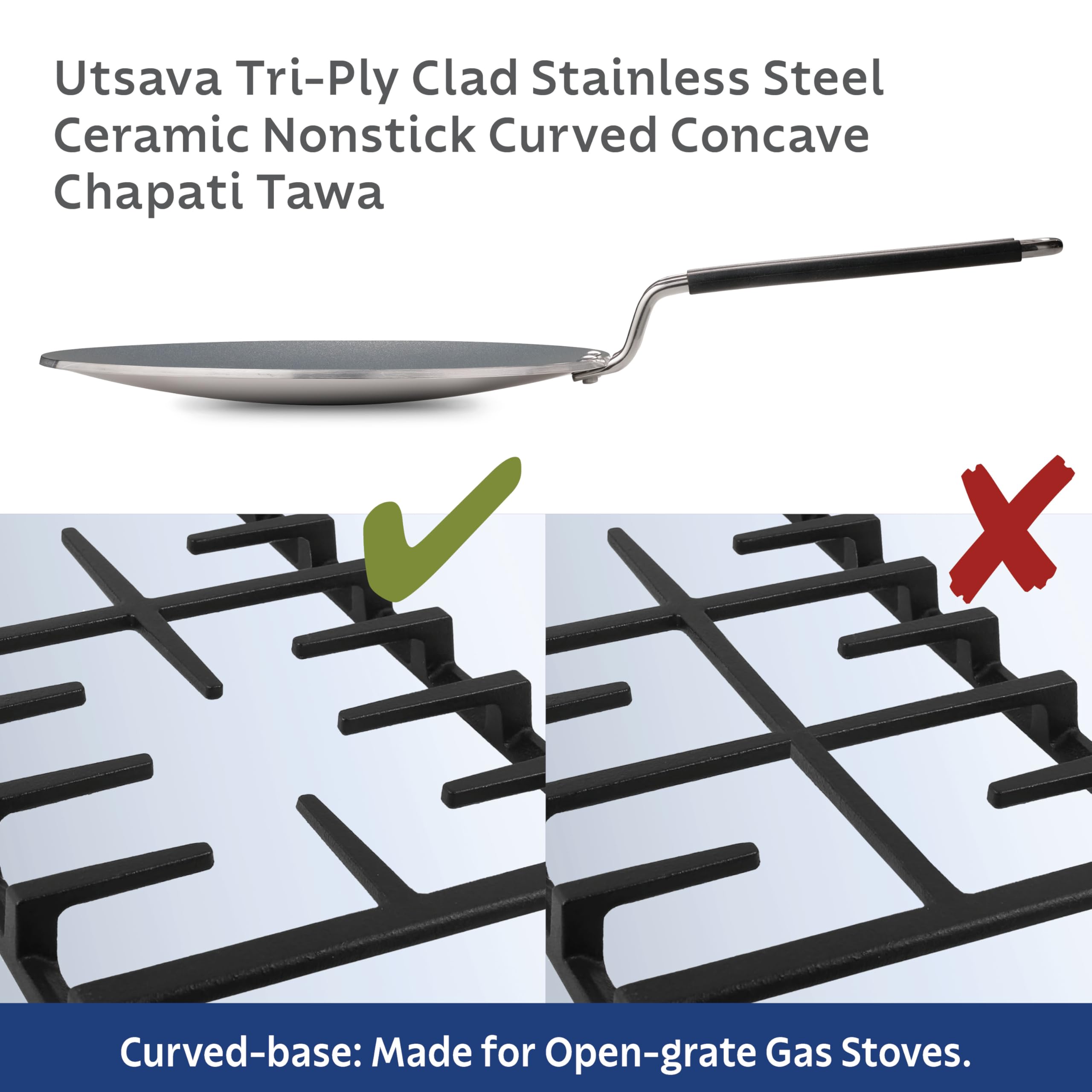 Tramontina Utsava Tawa - Perfect Flatbreads -3