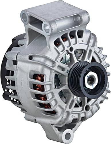 DB Electrical Alternador compatible con/reemplazo para Ford Fiesta 11 12 13 14 15 16 AE8T-10300-AA, 11619, BE8Z-10346-A, TG12C098, 1 reloj 120