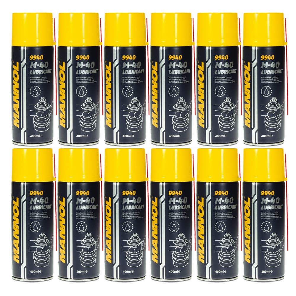 MANNOL 12 x 9940 M-40 Lubricant 400ml Multifunktionsöl Rostlöser