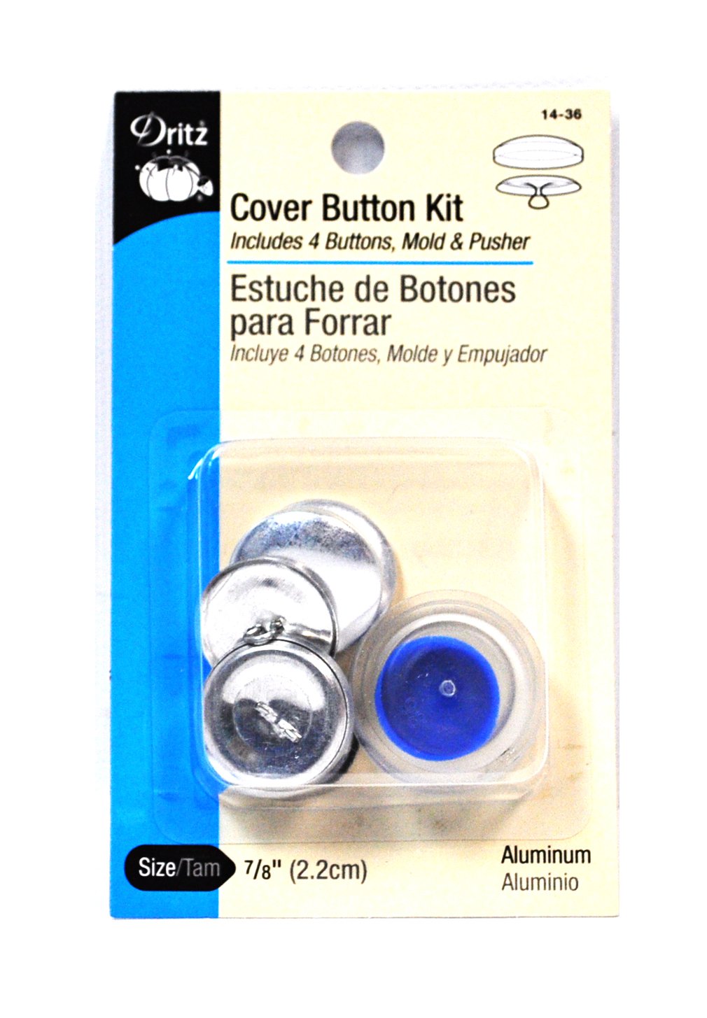 Dritz Cover Button Kit 1436 Amazon.in Home & Kitchen