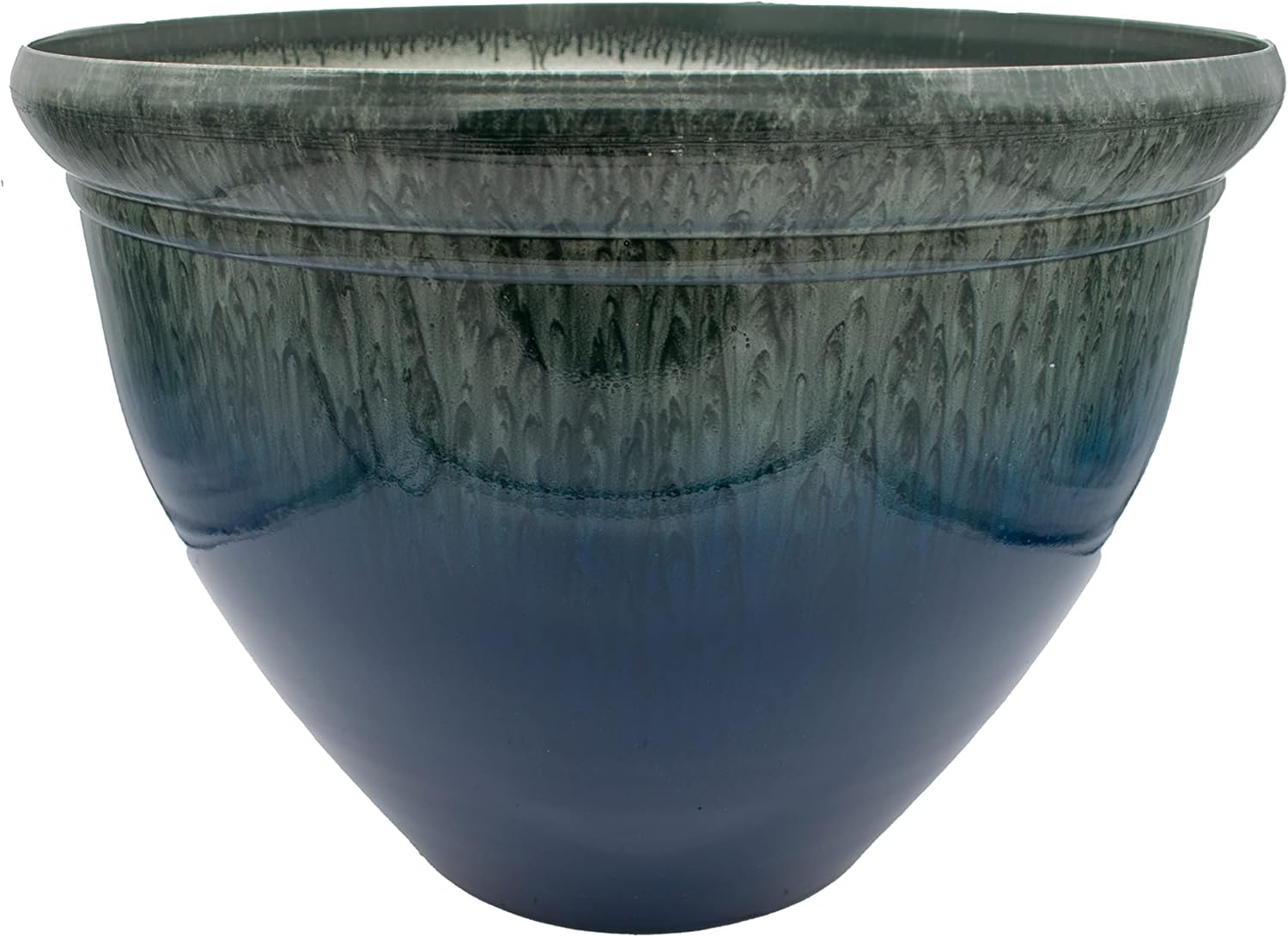 The HC Companies 20 Inch Pizzazz Decorative Round Planter