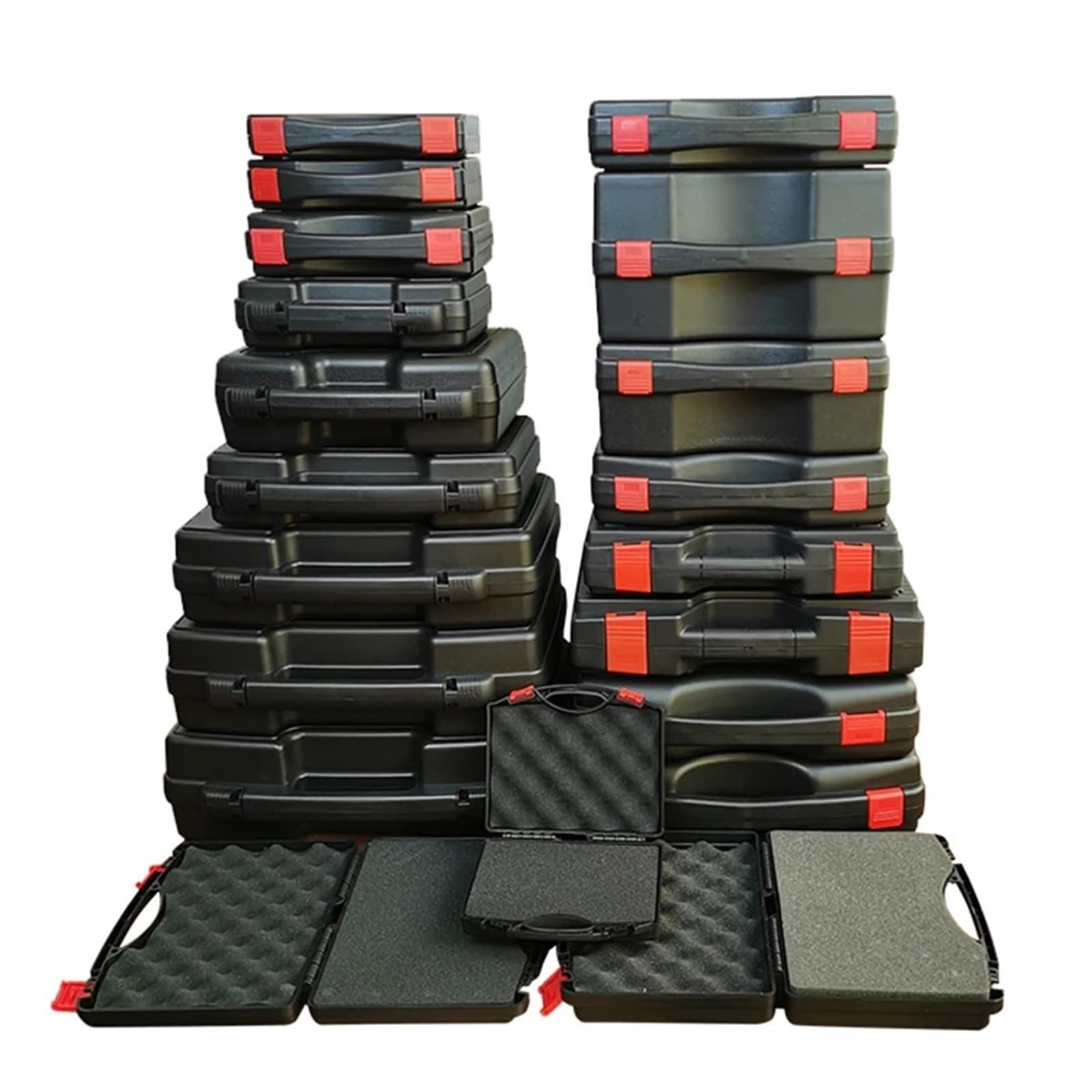Cassetta Degli Attrezzi Vuota Multifunzionale Hardware ToolBox Custodia portatile in plastica for strumenti Custodia protettiva for notebook Custodia for attrezzi for attrezzature da esterno(55705FX)