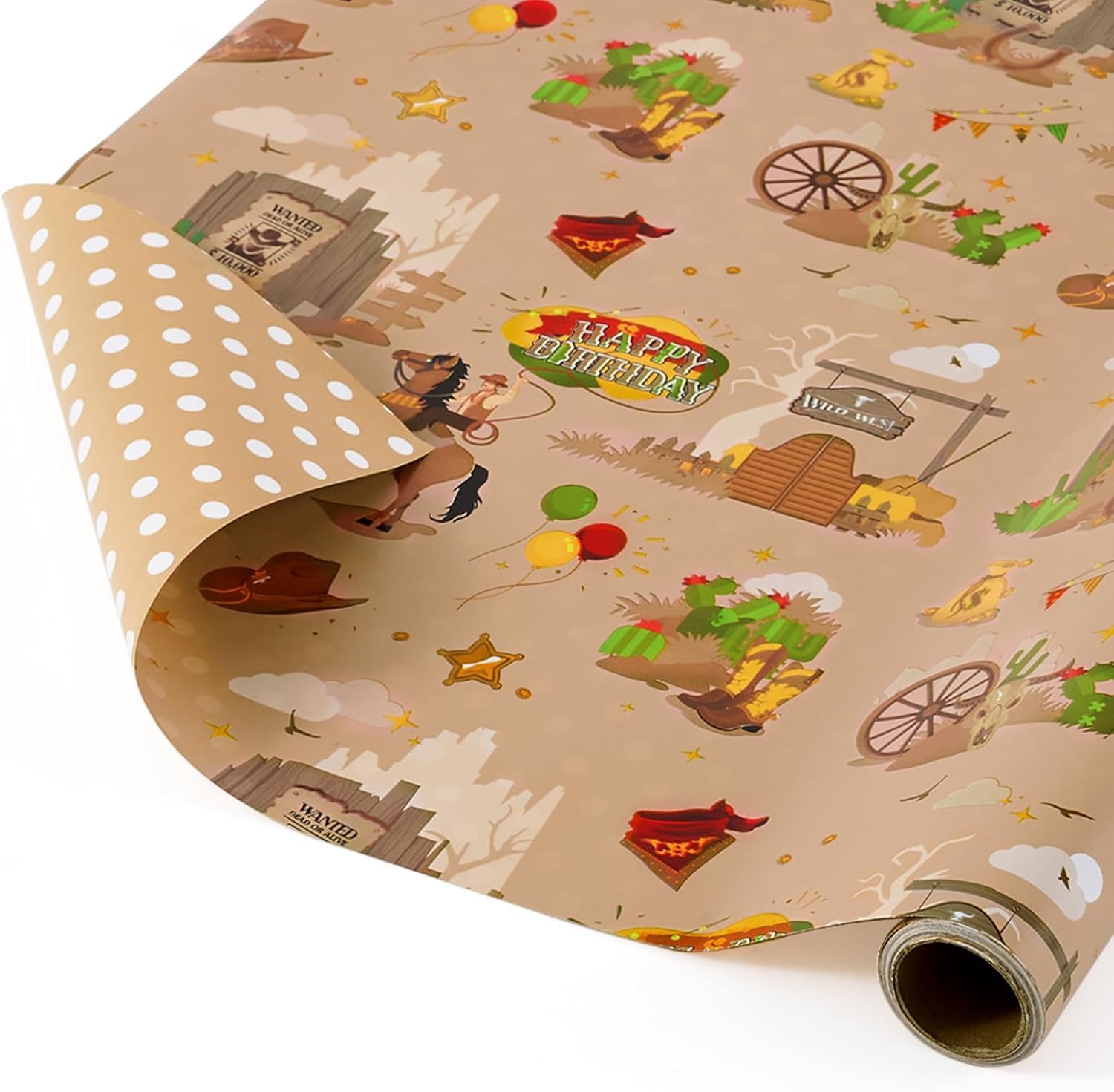 WERNNSAI Pink Floral Wrapping Paper - 1 Roll 43 cm x 10m Pink Flower Wrapping Paper Vintage Floral Gift Wrap for Women Girls Birthday Wrap Wedding Bridal Shower Gift Mothers Day — view 15