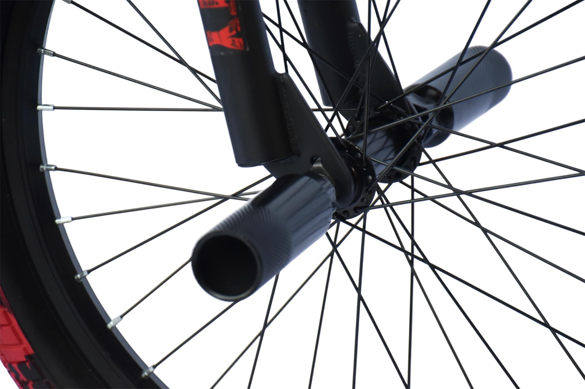 WYNN BMX Freestyle 20 Zoll XX1.4 schwarz-grün/rot Rahmenhöhe 28 cm Mag-Wheels V-Brake