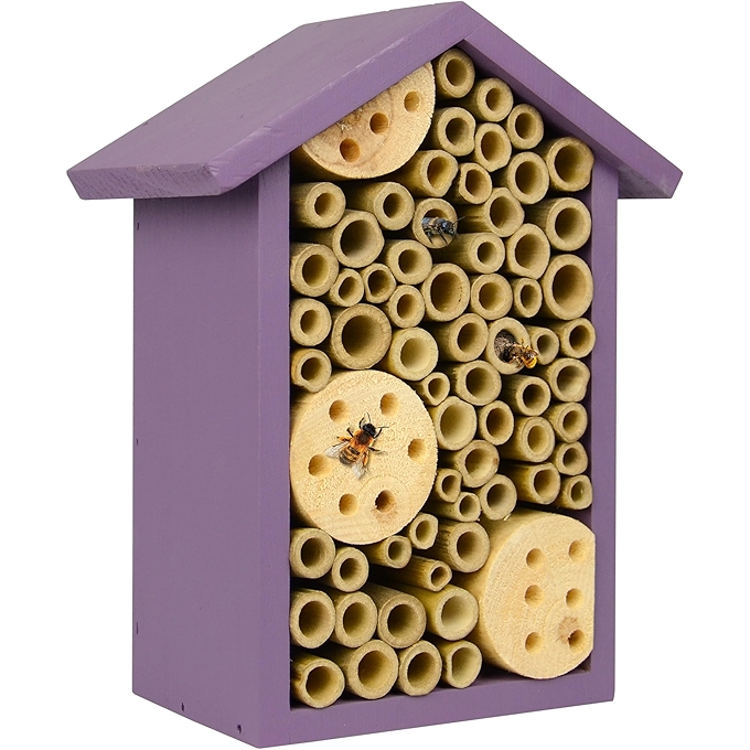 自然之道紫色蜜蜂屋
