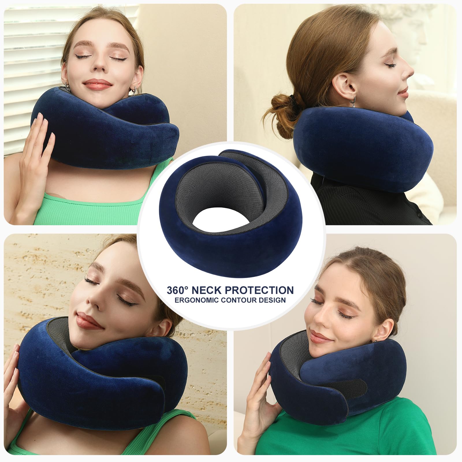 Oreiller de Voyage Mémoire de Forme