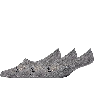 Smartwool Everyday Cushion No Show 3 Pack Crew Cut Socks Shoes Light Gray
