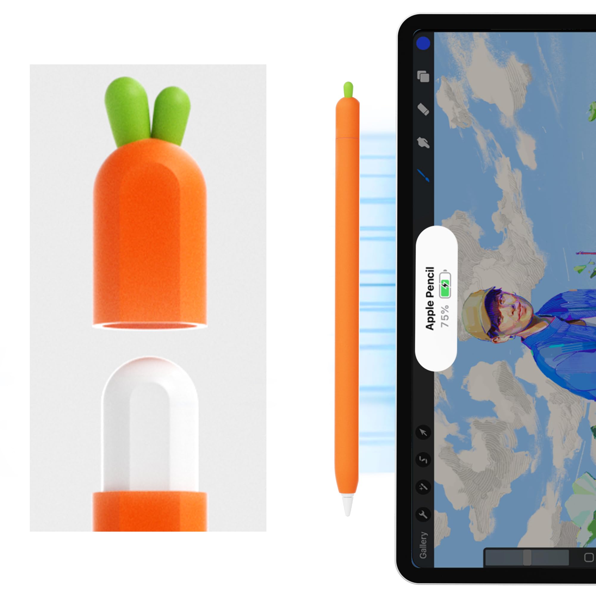 Amazon.com: ELETIUO Carrot Silicone Skin Cover Compatible with