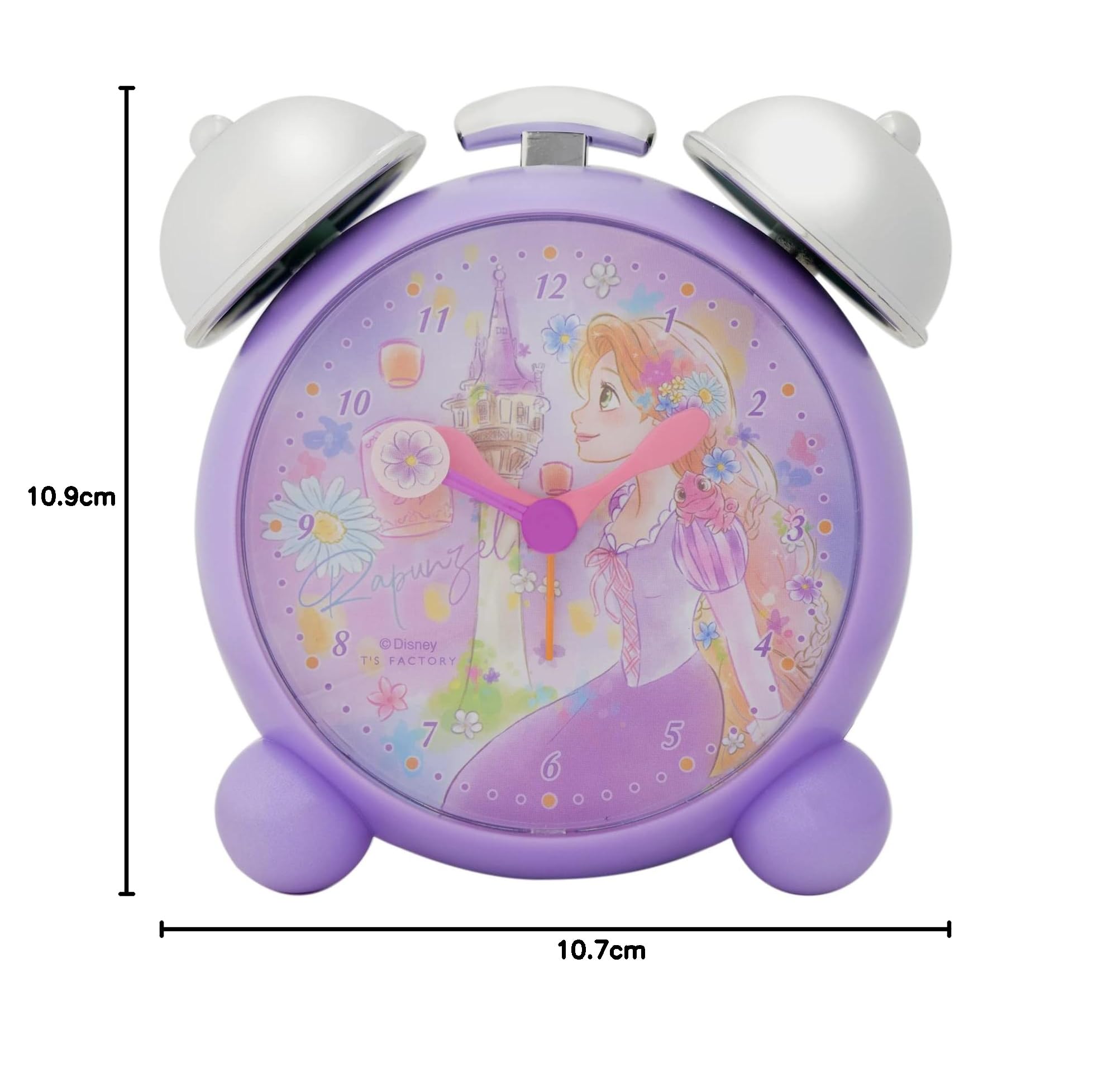 ディズニー かわいいエンジェル デジタルアラームクロック エコバッグ付き Amazon.co.jp: ティーズファクトリー(T'S Factory) 目覚まし時計