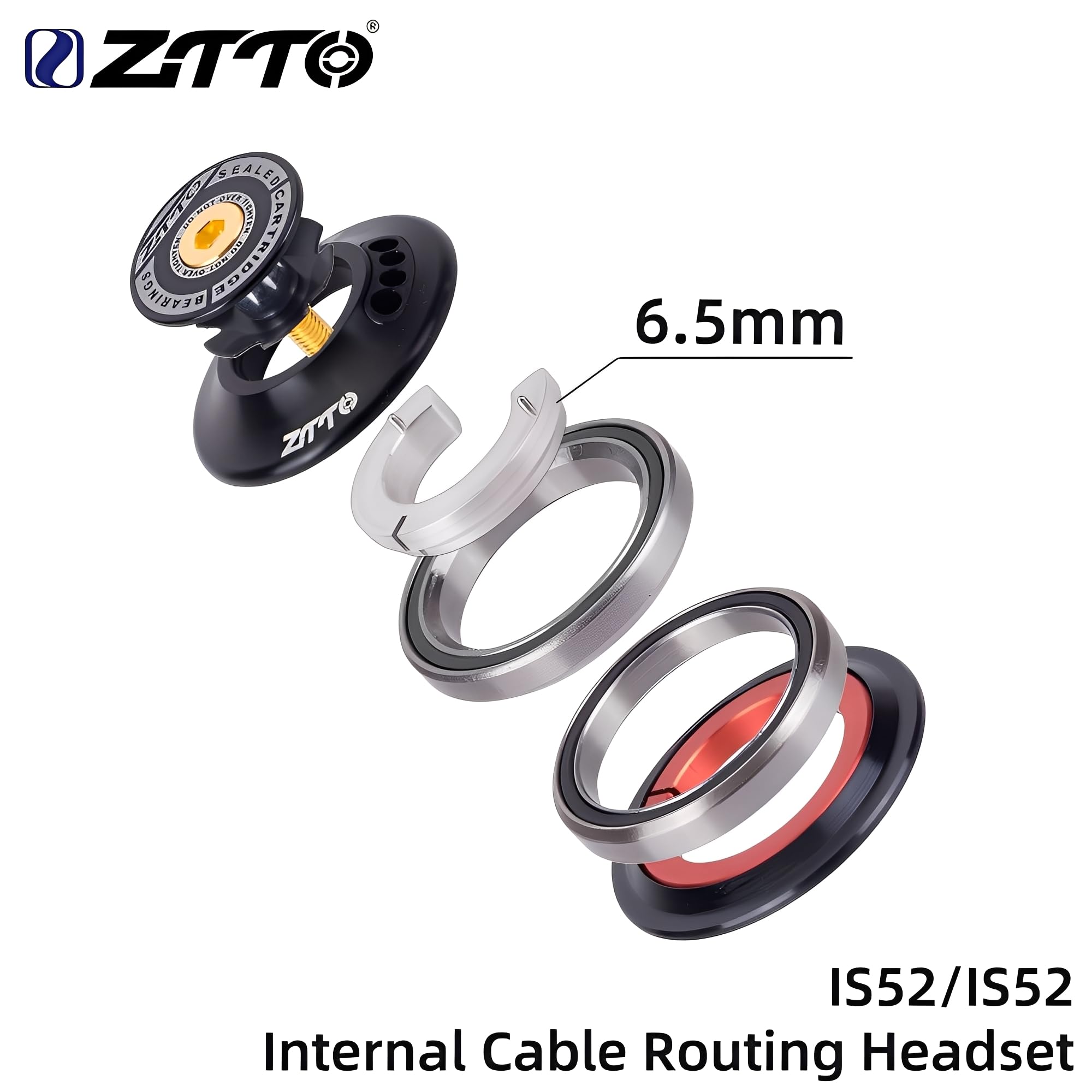 Amazon.com : ZTTO Bike Headset, Bicycle Internal Cable Routing