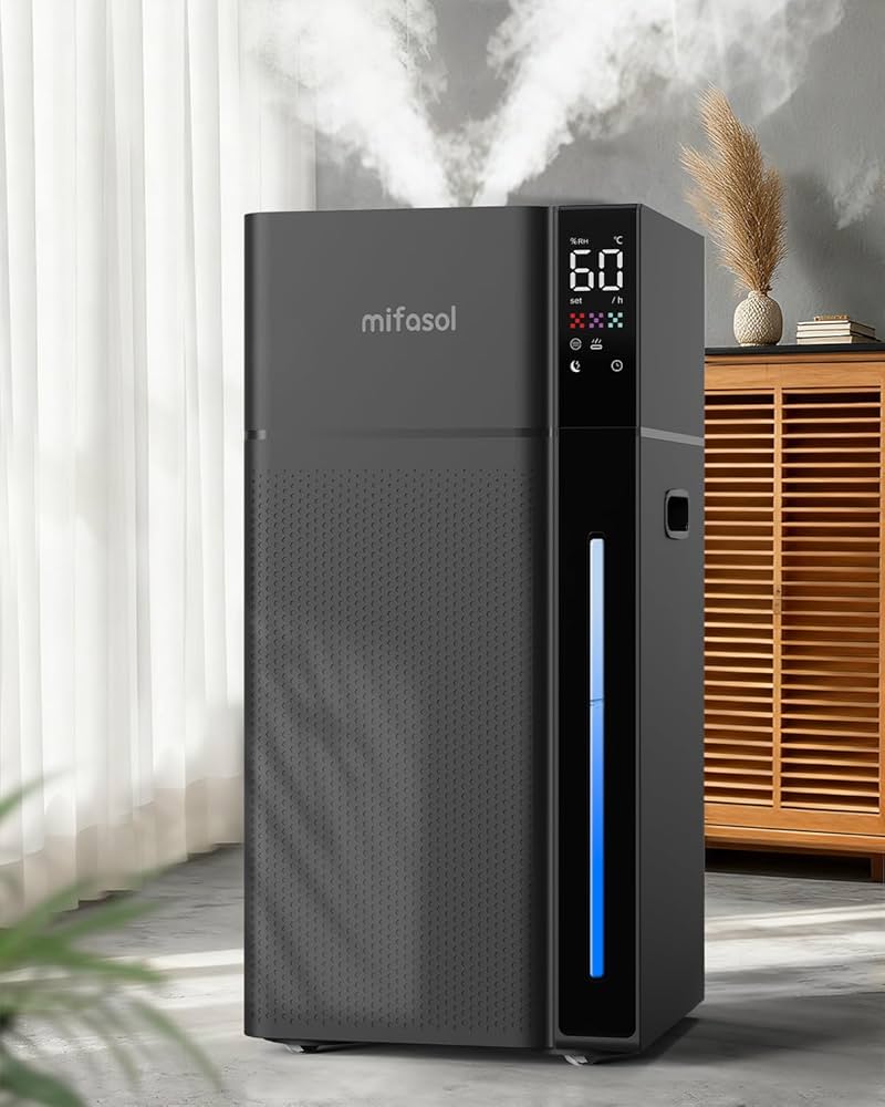 Amazon | Mifasol 加湿器 ハイブリッド式 スチーム式 大容量20L 業務用 Amazon | Mifasol 加湿器 ハイブリッド式 スチーム式 大容量20L 業務用