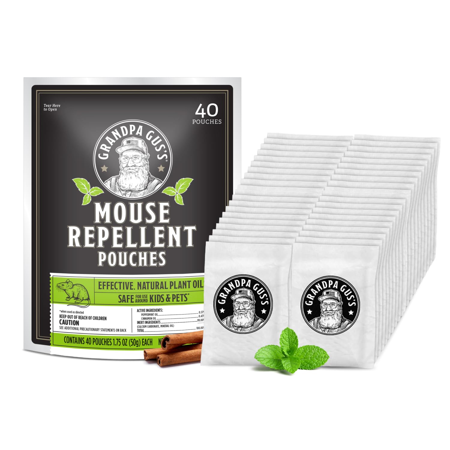 Amazon.com: Grandpa Gus's Natural Mouse Repellent Pouches