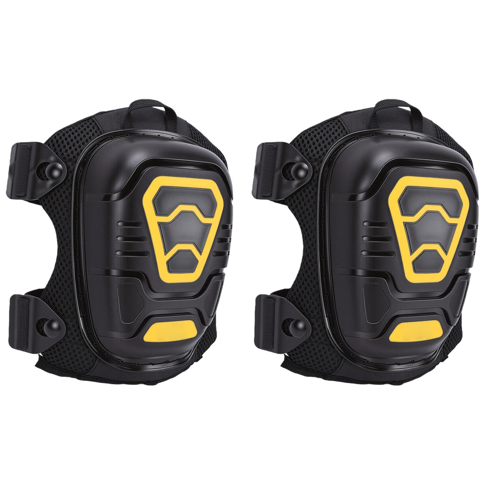 Eujgoov Rodilleras para Hombre, Rodilleras de Trabajo, Profesionales con Cojín de Gel de Espuma EVA de 1,3 Cm de Grosor para Construcción, Jardinería, Limpieza, Soldadura,