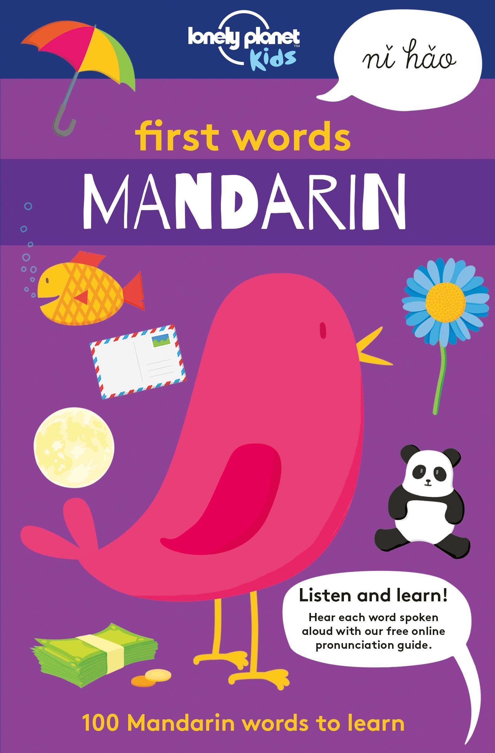 Lonely Planet Kids First Words Mandarin Chinese Hardback Childrens Language