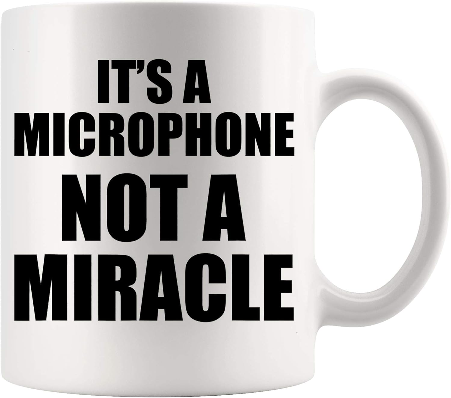 Engineer Mug Engineering Cup Church Sound Guy Microphone