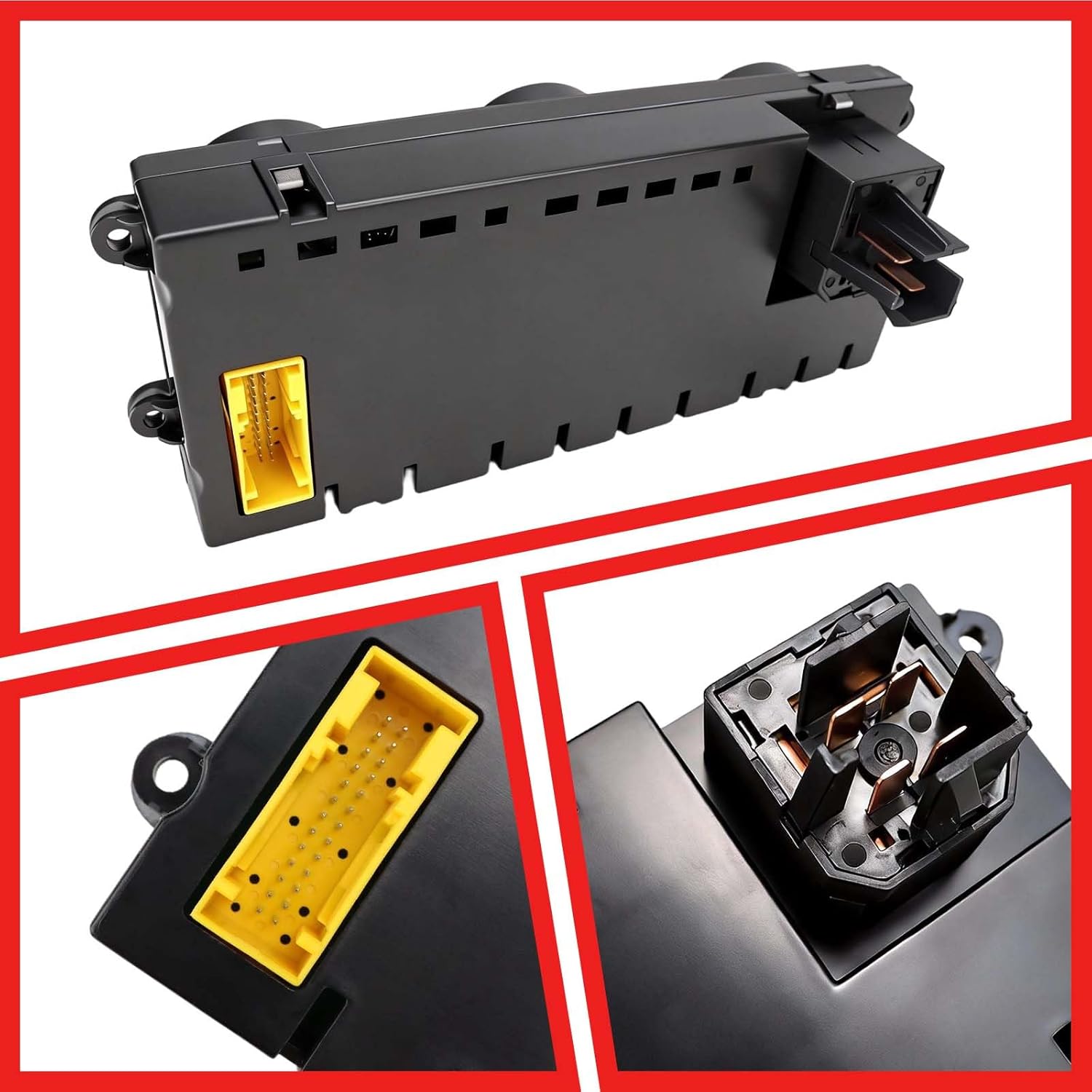 FEXON HVAC Heater Climate Control Module Compatible with 2005-2008 Ford F150, Lobo Replace 599-172 5L3419980AA 5L3Z19980AA 6L3419980AA 6L3419980AB 6L3Z19980AA 7L3419980AA