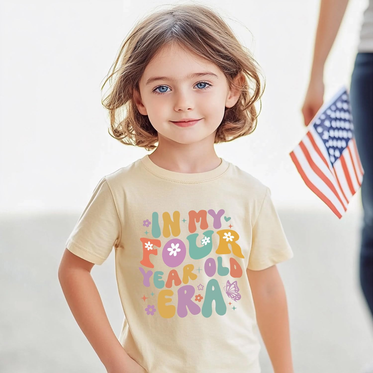 Girls Birthday Shirt 2nd 3rd 4th 5th 6th Girls B-Day Outfits Mermaid Theme Cotton Short Sleeve Tee Tops