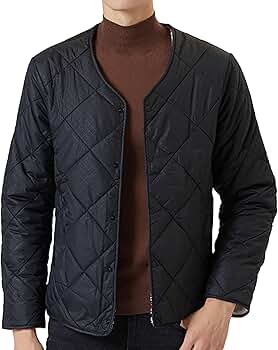 【LOHEN】V COLLAR LIGHT JACKET BLACK L02130 - Crosswind - Men's Bomber Jacket – Canada Sportswear