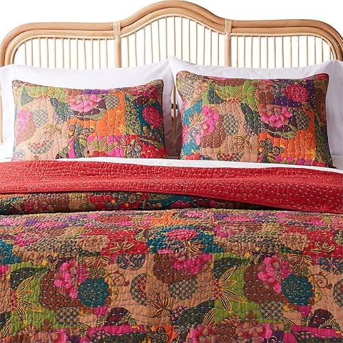 Greenland Home juego de cobertor de 3 unidades, multicolor