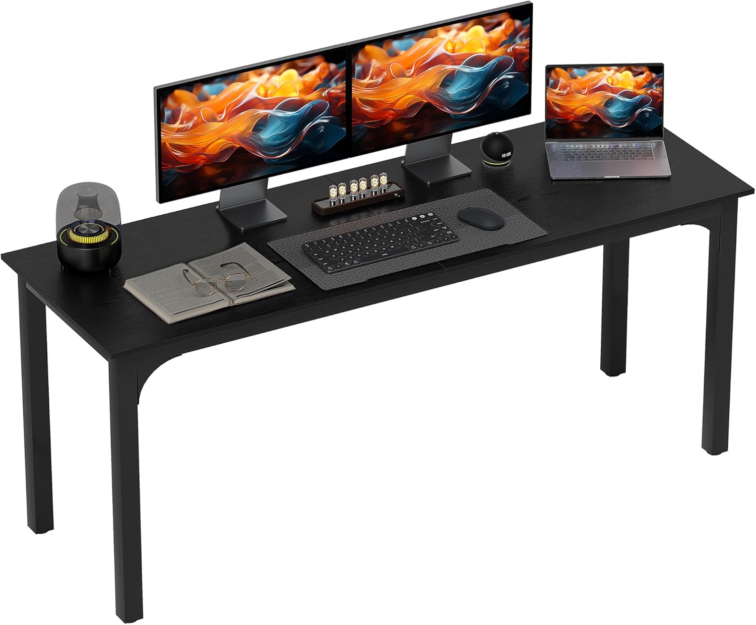 Amazon.com: HOMCOM Modern Simple Large Computer Desk, 71