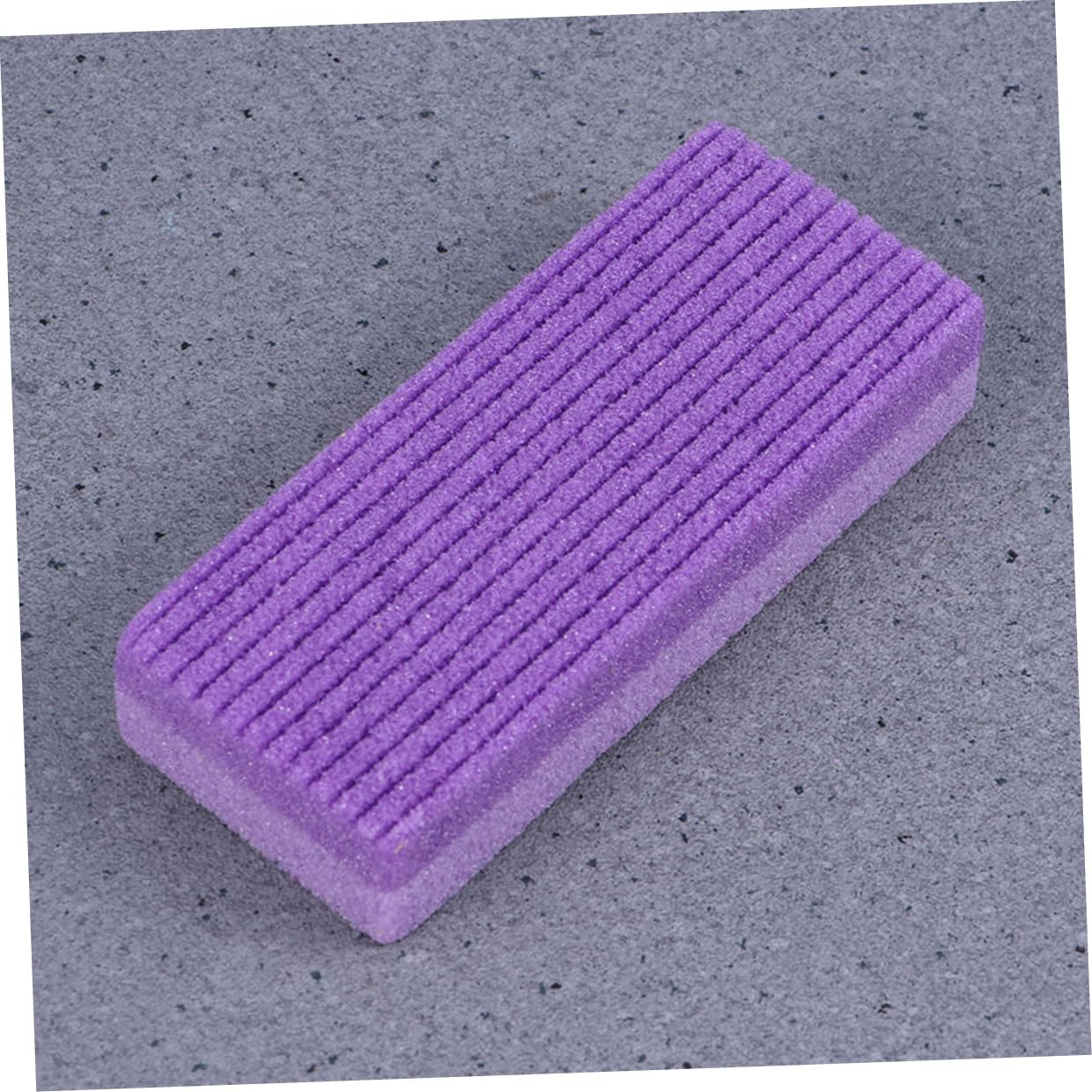 FRCOLOR 18 Piezas Herramienta De Molienda De Pie De Piedra Pómez Removedor De Callos Para Limas De Pies Exfoliante De Pies Frotamiento Tabla Para Frotar Los Pies Hombre Crujiente Púrpura