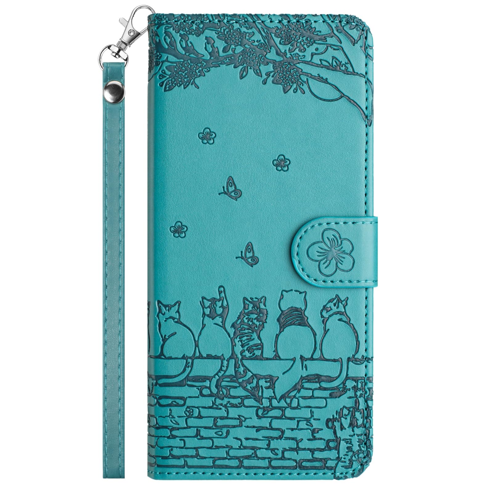 Étui Portefeuille Zanae Galaxy A30s / Galaxy A50 / Galaxy A50s Bleu clair