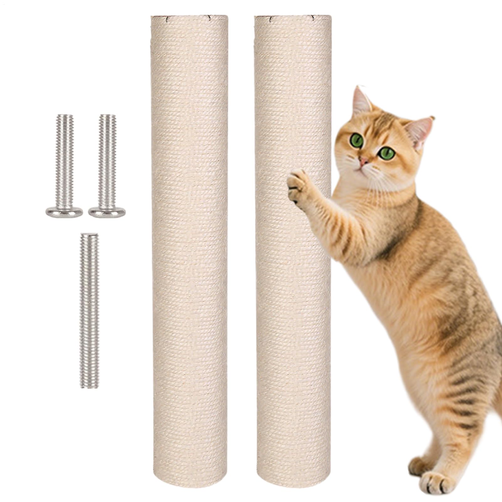 Griffoir en sisal pour chats d'intérieur | Jouet interactif pour chaton et chien