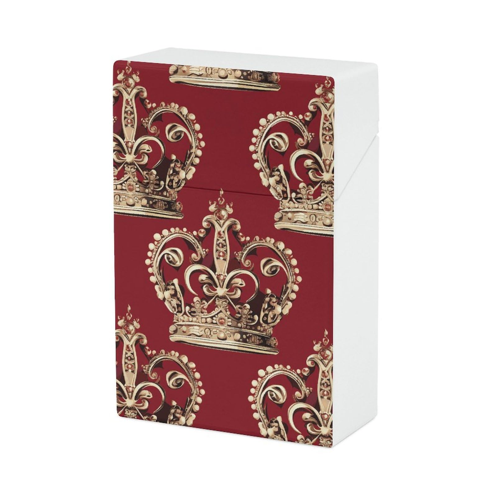 Amazon.com: Red Crown Cigarette Case 100's King Size Cigarette Box Holds  16,Portable & Waterproof Cigarette Pack for Men Women Gifts : Health &  Household