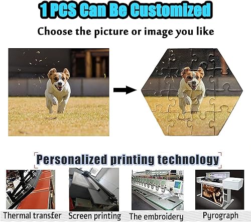 Miniatura 2 de Imán de rompecabezas para nevera, imagen personalizada, formas únicas, imanes (forma redonda)