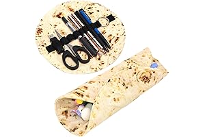 Adorable Tortilla Pencil Roll: The Perfect Pencil Case for School Days